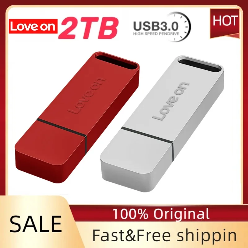 2Tb Usb Flash Drive High Speed Memory Stick 512Gb Metaal 128Gb Creatieve Mini Pendrive 256Gb 1Tb Pendrive Externe Opslag Voor Pc