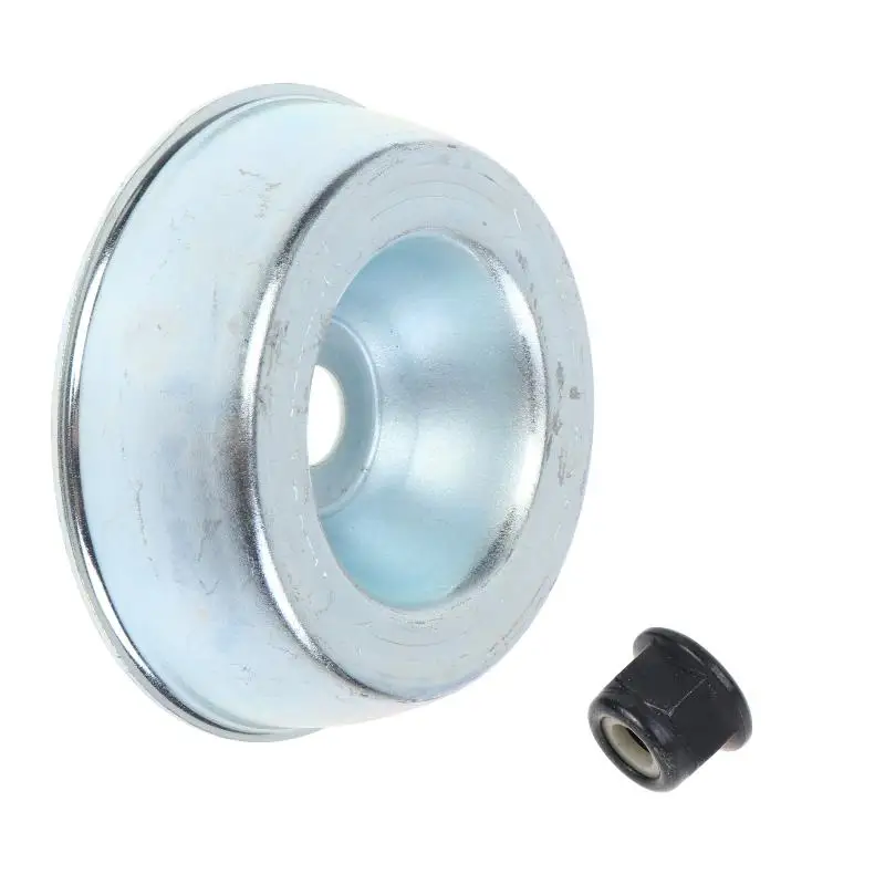2Pcs Garden Tools M10x1 Running Plate Cap+Nut For Motor Sense Brushcutter FS 36 40 44 85 90 120 KM Running Plate Cap Nut