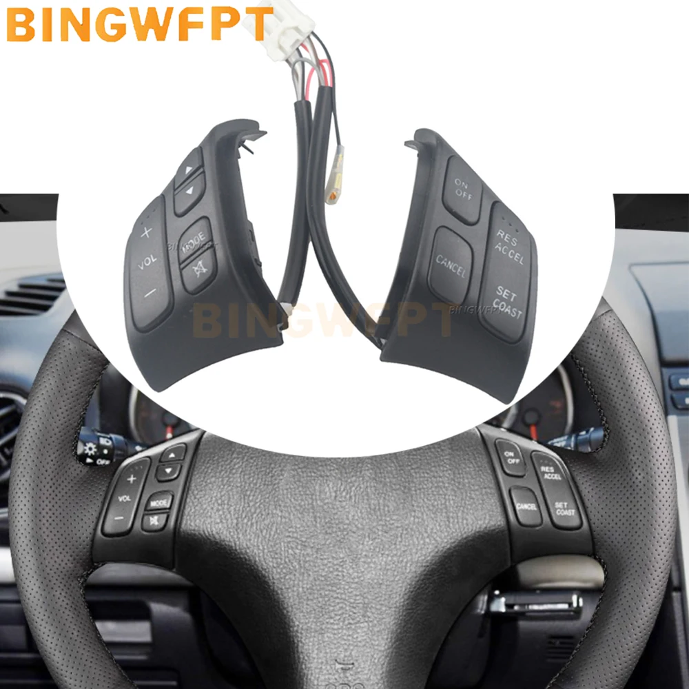 

G22C-66-4M0A GJ6A-66-4M0A Cruise Control Audio Steering Wheel Button For Mazda 6 GG For Mazda 5 CR 2007 2008 2009