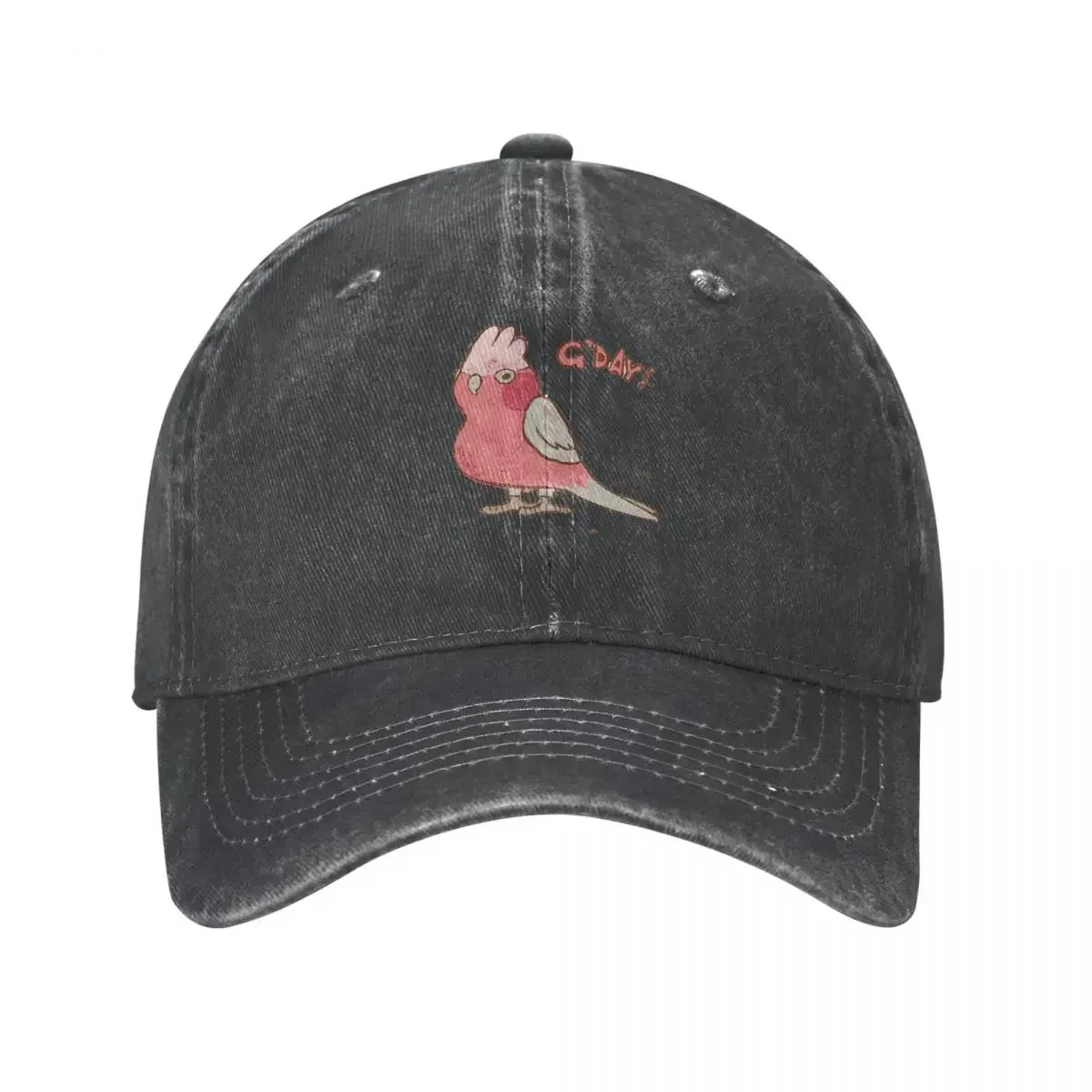 Cute Pink Galah Australian Parrot Bird Baseball Caps Snapback Damln Hats Outdoor Adjustable Casquette Sports Baseball Cowboy Hat