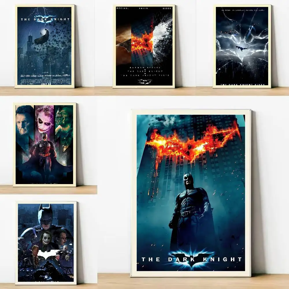 Gift Frameless Poster Personalized Gift For Lovers Customizable Home Decor Hot The D-Dark K-Knight Action
