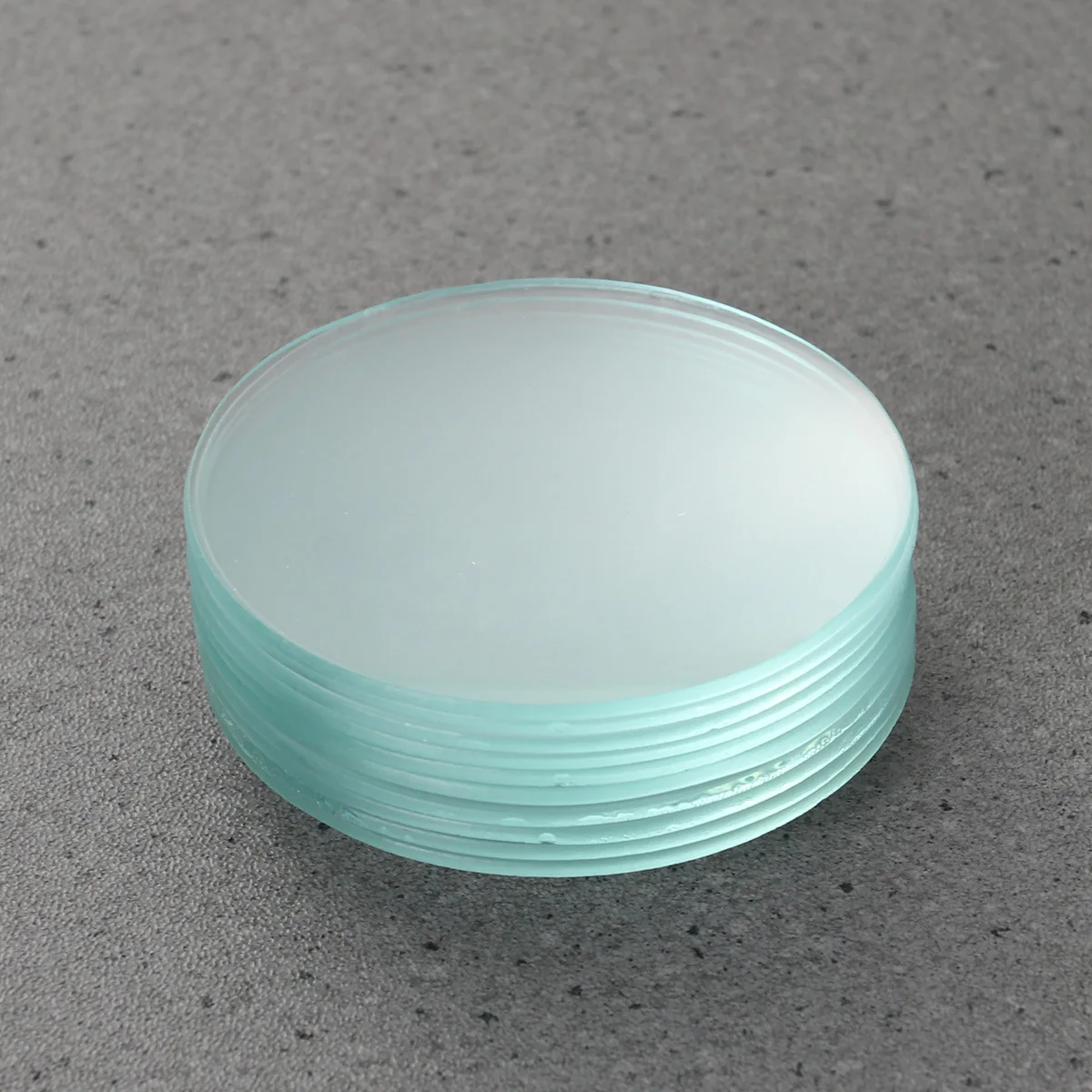 

10Pcs 75mm Plain Watch Glass for Evaporating Dish Cover and Temporary Liquid Holding Watch Glass Beaker Cover Evaporating Dish