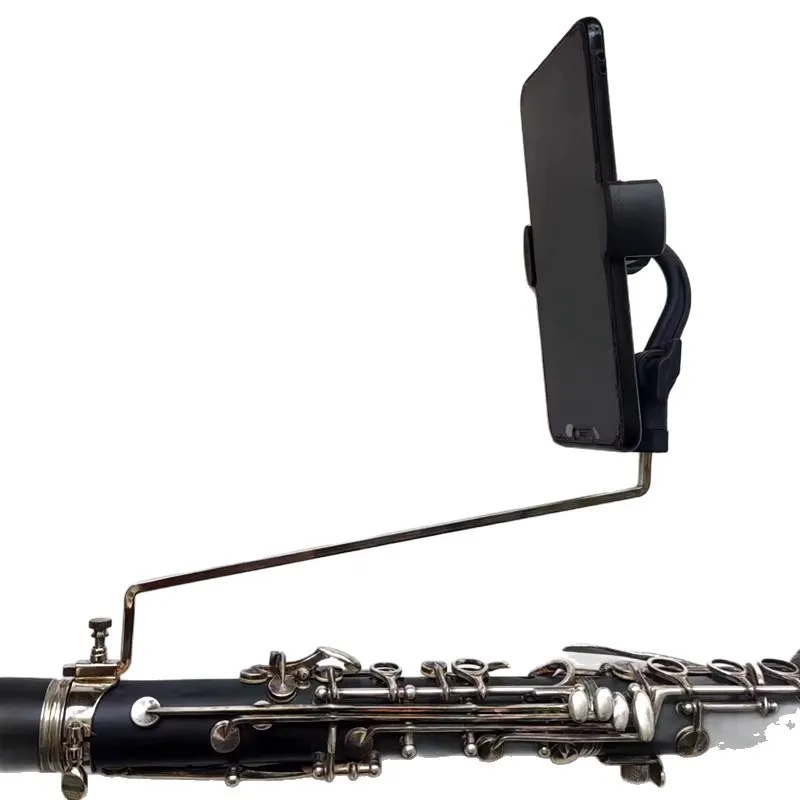 Clarinet Phone Holder Music Stand Clip Sheet Music Mount Woodwind Instrument Accessories