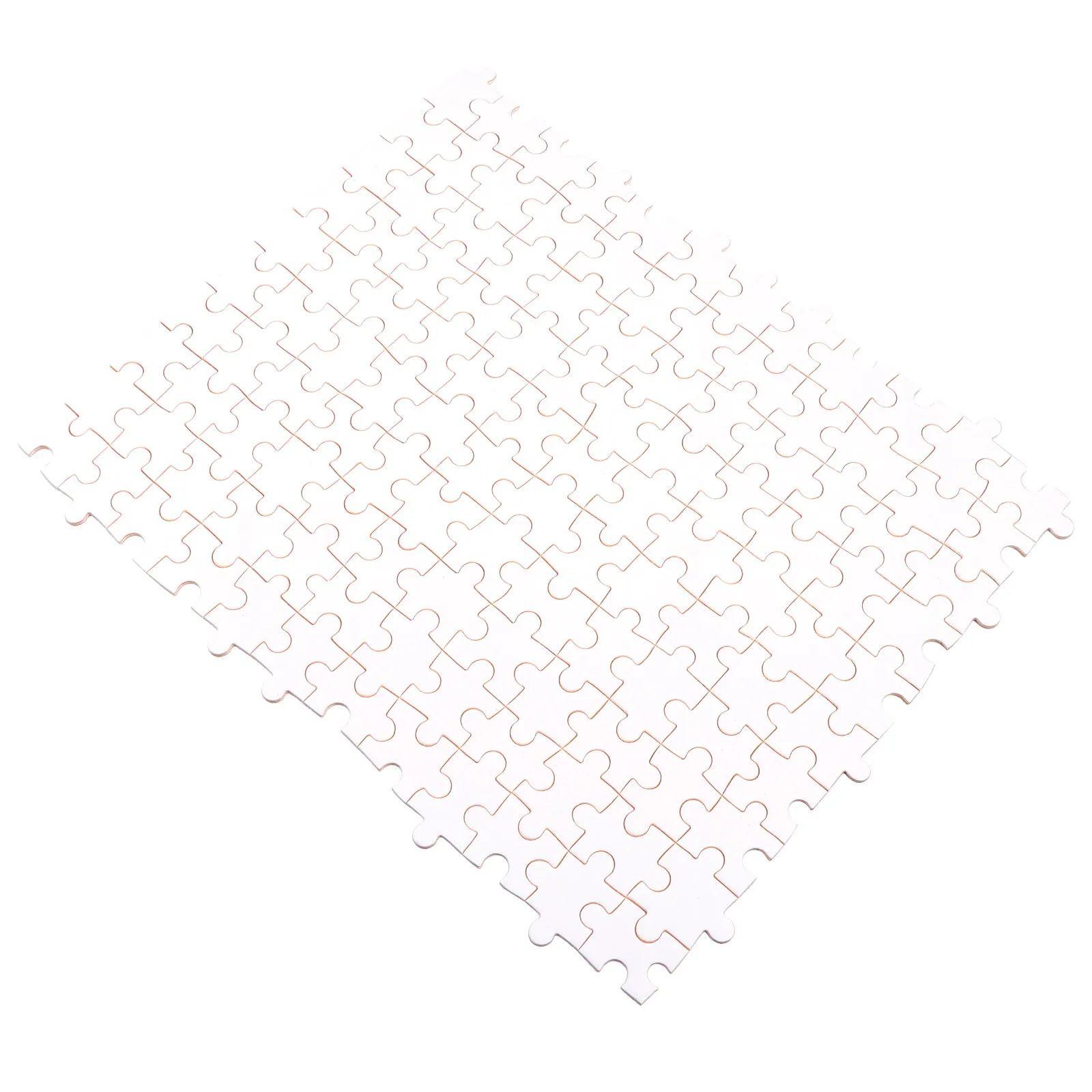 

1000Pcs Wooden Blank Puzzle Pieces Thermal Transfer DIY Craft Supplies for Personalized Photo Puzzles Place Settings Game Props