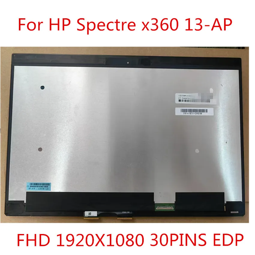 

13.3'' LCD Display Touch Screen Digitizer Assembly For HP Spectre x360 13-AP Series LCD Screen