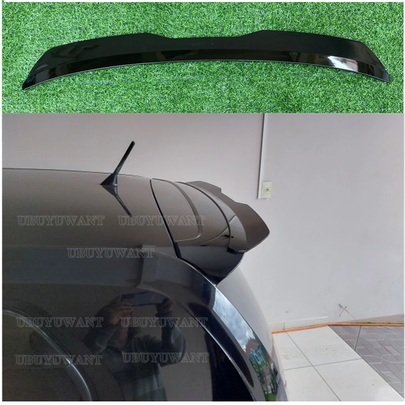 UBUYUWANT For Volkswagen VW UP e-UP R-Line ABS Plastic External Rear Spoiler Trunk Boot Tail Wing Car Accessories