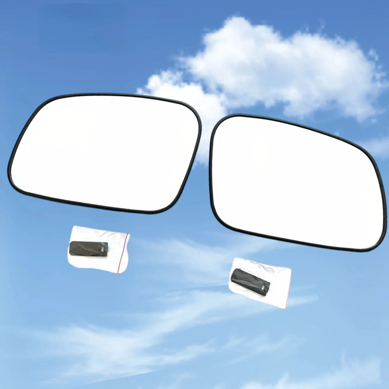 Car Heated Mirror Glass with clip  for LAND ROVER DISCOVERY 2 SUV TD5 MK1 MK2 1995 1996 1997 1998 1999 2000 2001 2002 2003 2004