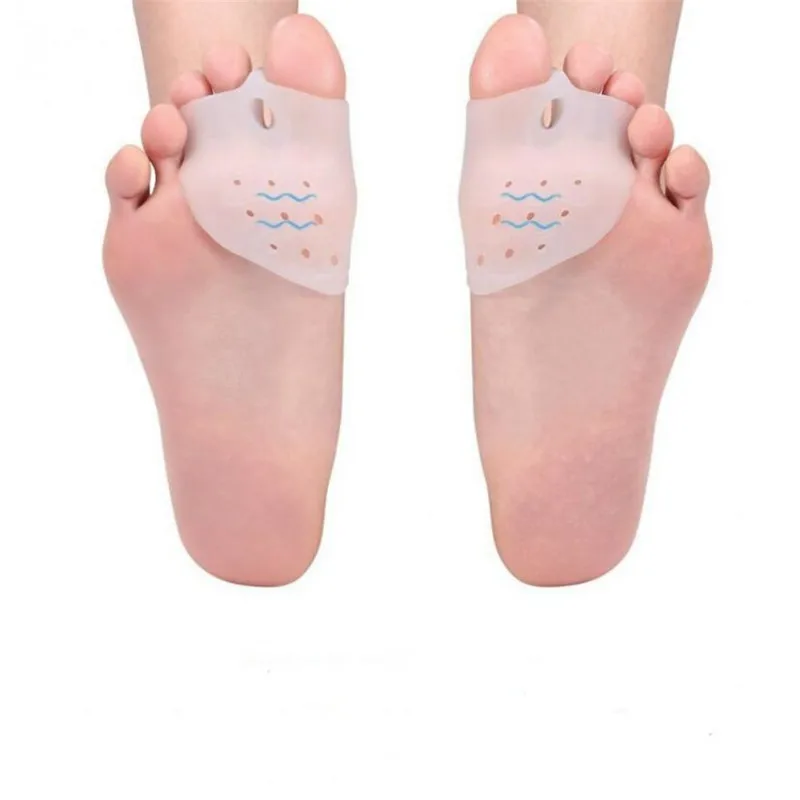 Herramienta de Gel para el cuidado de los pies, Corrector de juanete, Protector de hueso del dedo gordo, alisador de Hallux Valgus, esparcidor de dedos, Corrector de pedicura Hallu, 2 uds.