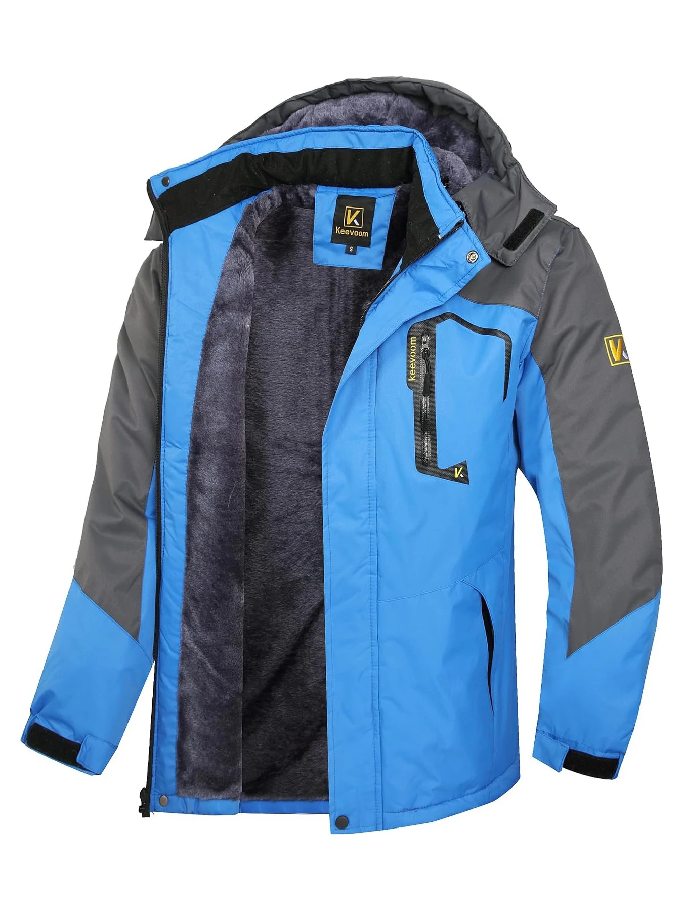 

Мужская водонепроницаемая лыжная куртка, зимнее теплое зимнее пальто, ветрозащитный горный плащ, мужские куртки с капюшоном для сноуборда