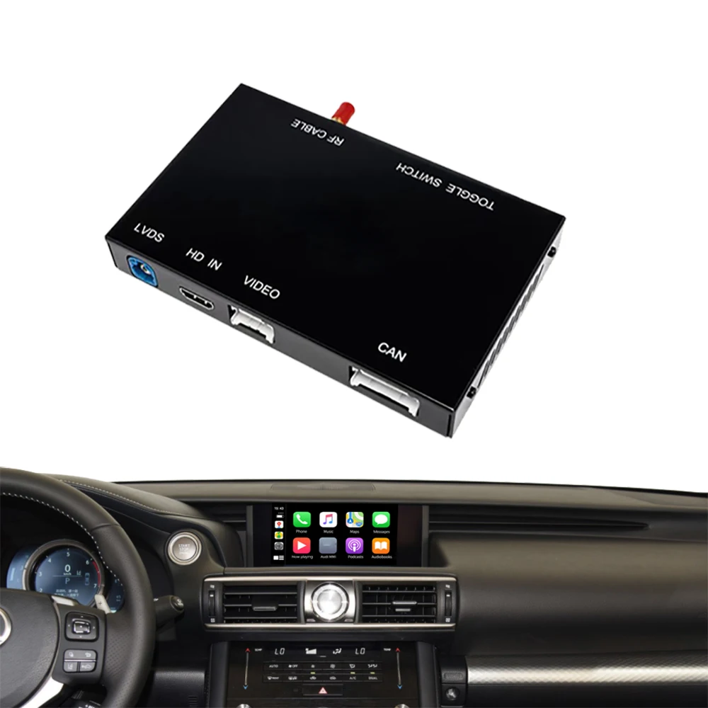 

Wireless Carplay Original Screen Upgrade for LS 2014-2020 Android Auto Video Player Cyberpunk Design Plug Play Mirror Link