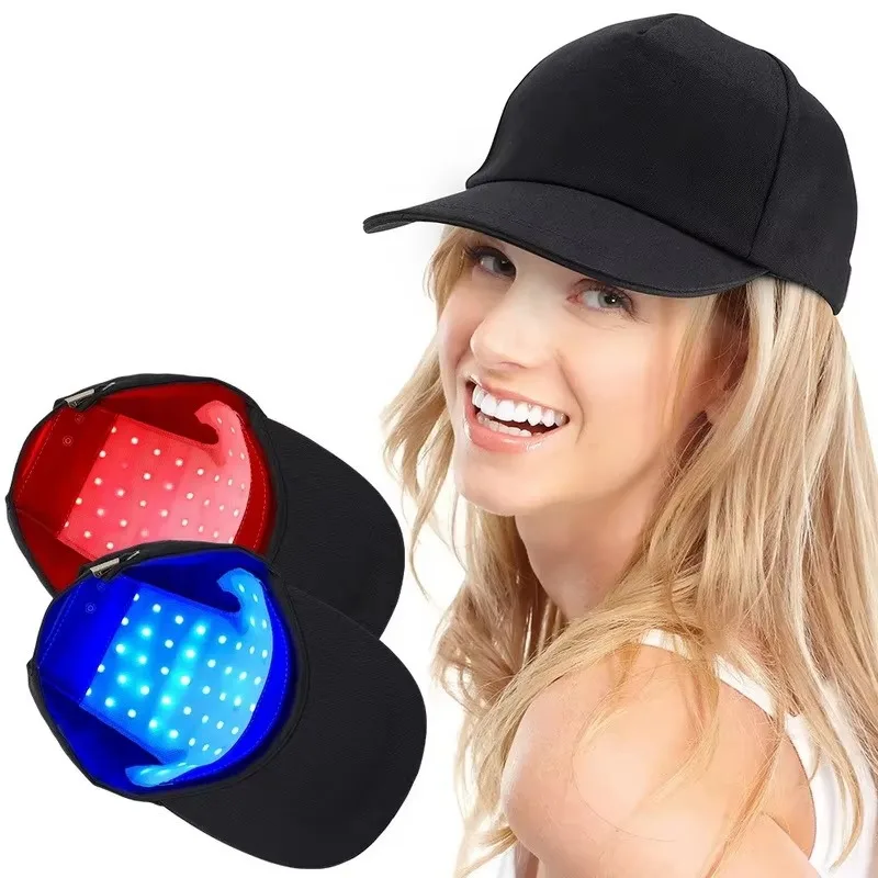Red&Blue Light Therapy Hair Growth Cap 70x630nm Anti Hair Loss Treatment Hat Laser Hair Regrowth Device for Thinning Hair