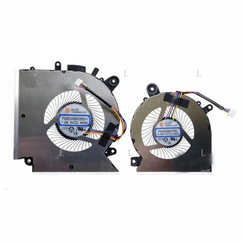 

L For MSI GF76 GL76 GF66 GL66 MS-1581 Cooling CPU GPU Fan N459 N460