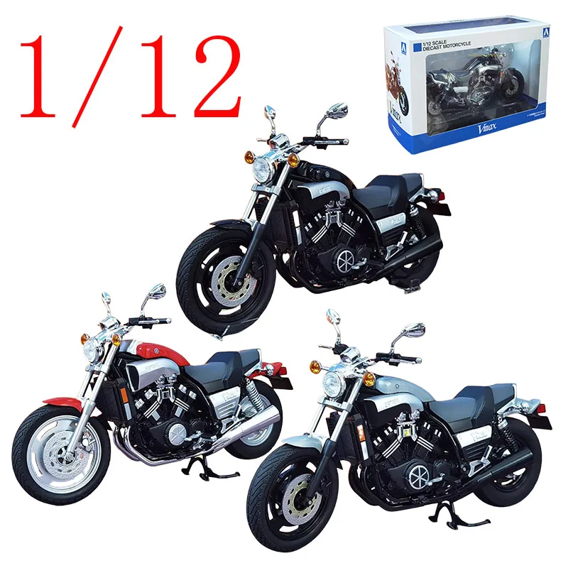 

AOSHIMA Diecast 1/12 Scale YAMAHA Vmax Motorcycle Alloy Model Cars Play Vehicles Toys for Boys Gift Original Box