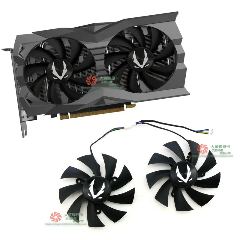 The Fan for ZOTAC GTX1660ti 1660 SUPER RTX2060 AMP Graphic Video Card GA92A2H