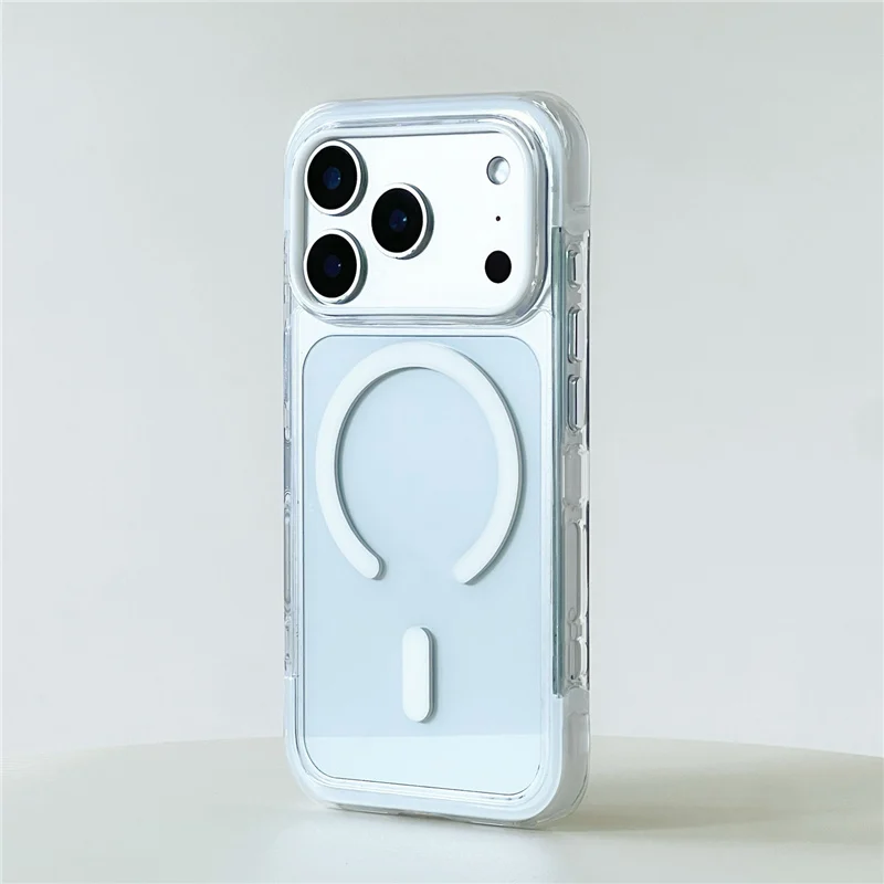 Picture 3: Original Airbag Anti-drop Clear Magnetic Suction Case For iPhone 17Pro 16 16Pro 17Pro Max for Magsafe Wireless Charging Cover