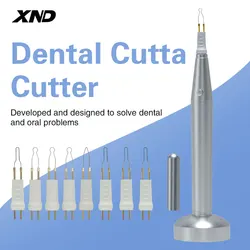 XND 8 Tips Tooth and Gum Cutter Dental Gutta Percha Cutting Two No. 5 Battery Heating System Dentist Tools Equipment