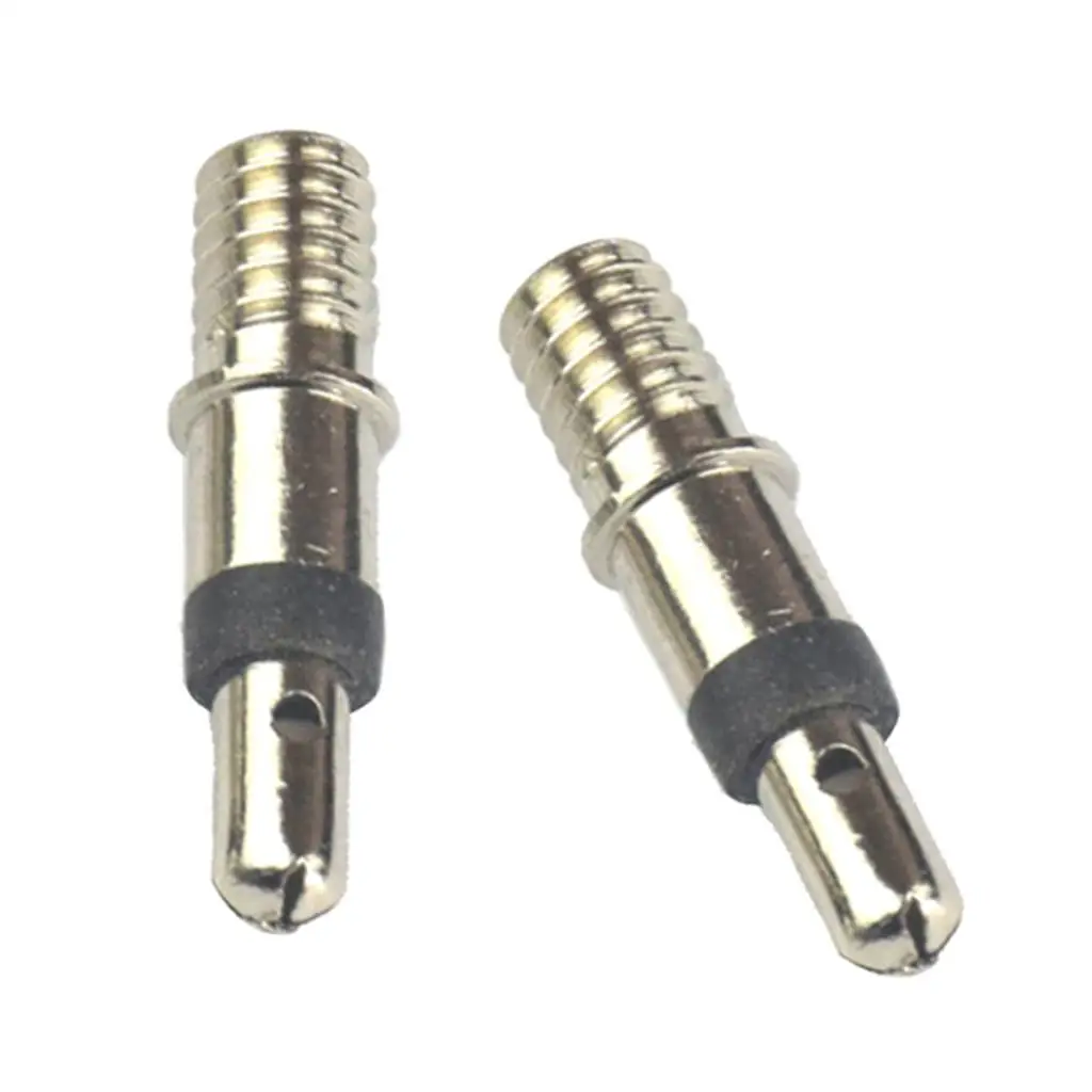 

Universal German-type Bike Valve Copper Lightweight 24mm Tire Tube Part Silver for Road and Mountain Bicycles