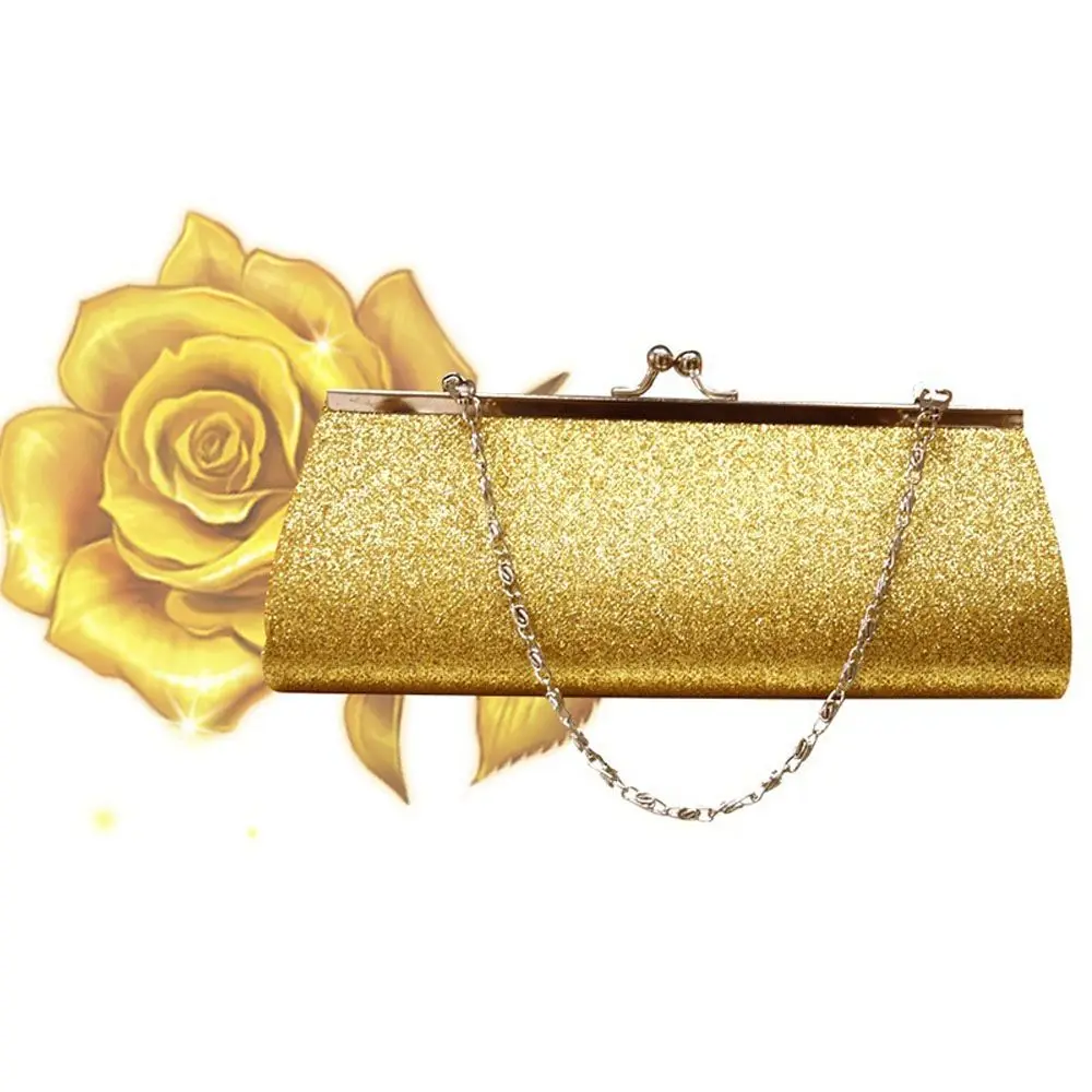 

Shiny with The Chain Wedding Party Purse Glitter Shoulder Bag Clutch Purse Evening Bag Handbag