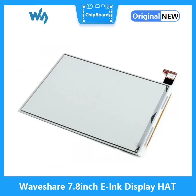 Waveshare 7.8inch E-Ink display HAT for Raspberry Pi, 1872*1404 resolution,IT8951 controller, USB/SPI/I80 interface