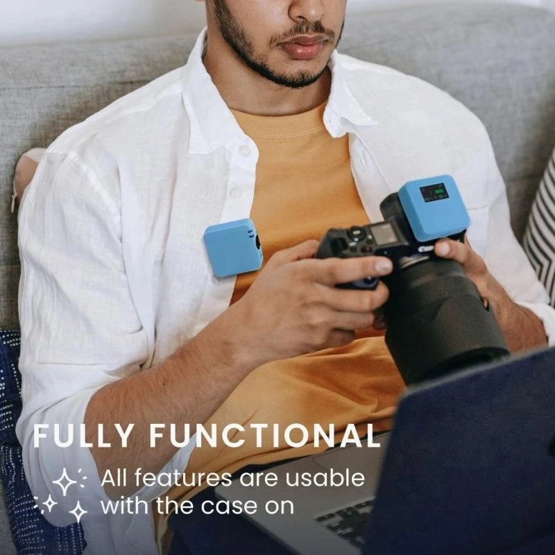 Silikonschutz für Rode Wireless Go/Go II -Schallmikrofone, verstärkte Grip