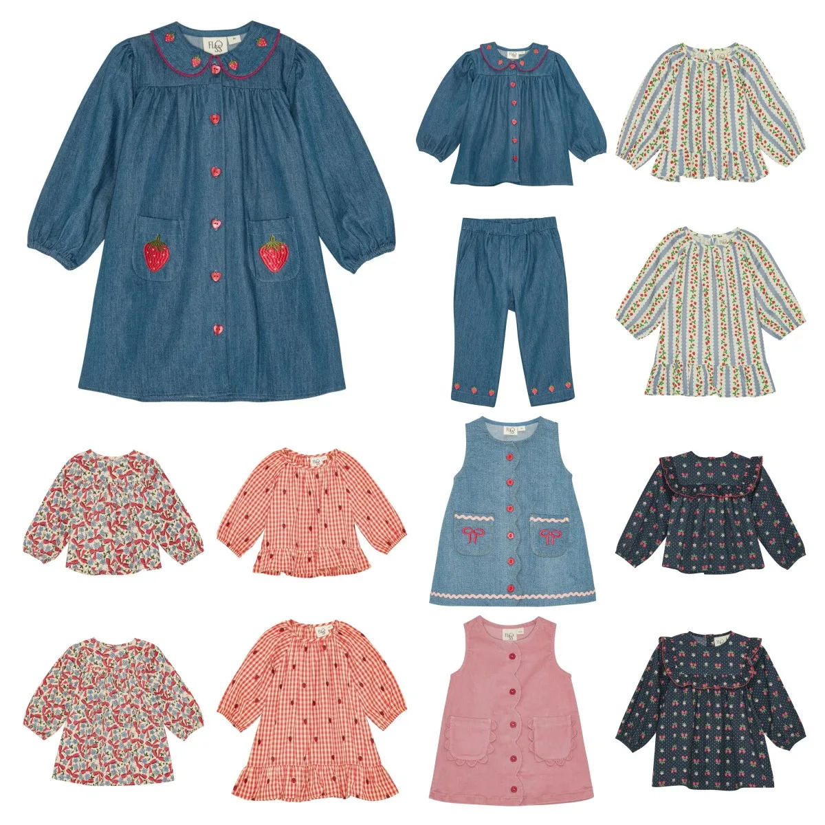 

2025 Autumn New FL Printed Baby Girls Blouse Tee Top and Pant Outfit Set Children CLothes Kids Pricess Dresses for Girls
