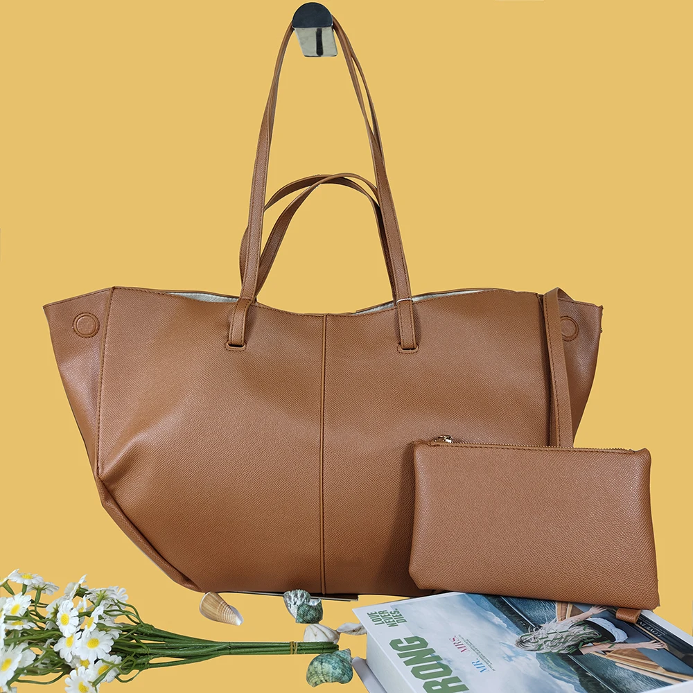 حقيبة يد جديدة ذات سعة كبيرة لعام 2025، حقيبة تسوق للسفر، حقيبة كتف للتنقل غير رسمية، حقيبة دلو حقيبة داخلية قابلة للفصل Y2K #3