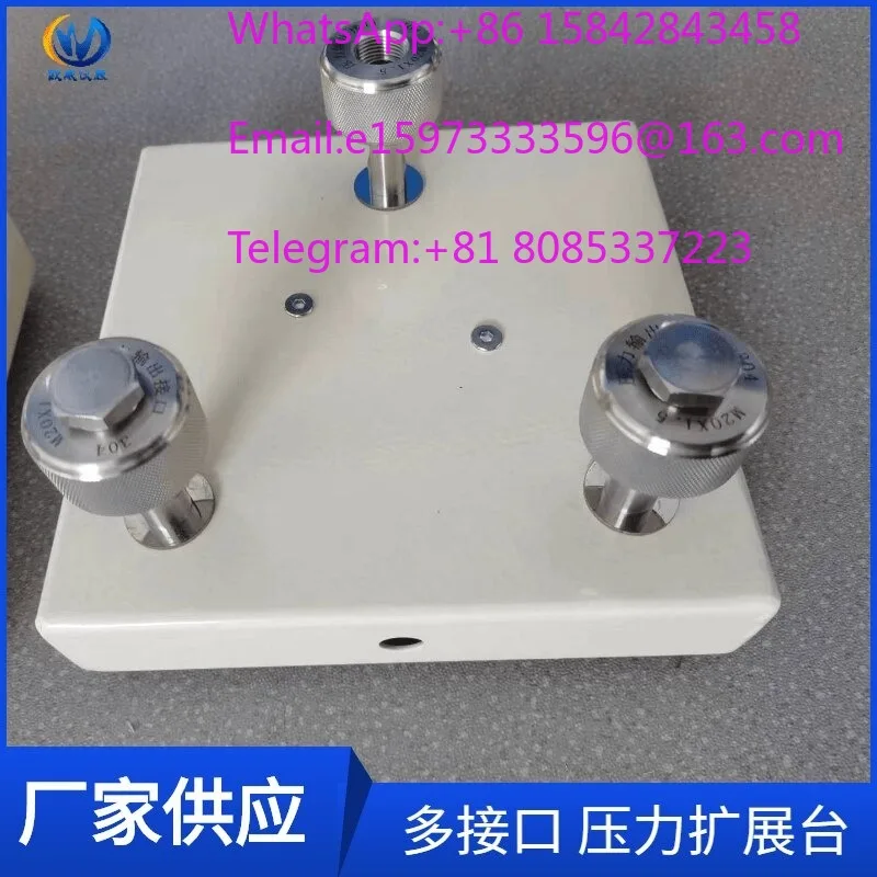 Multi Output Port Pressure Expansion Platform Multi Channel Pressure Gauge Calibration Tool Industrial Pressure