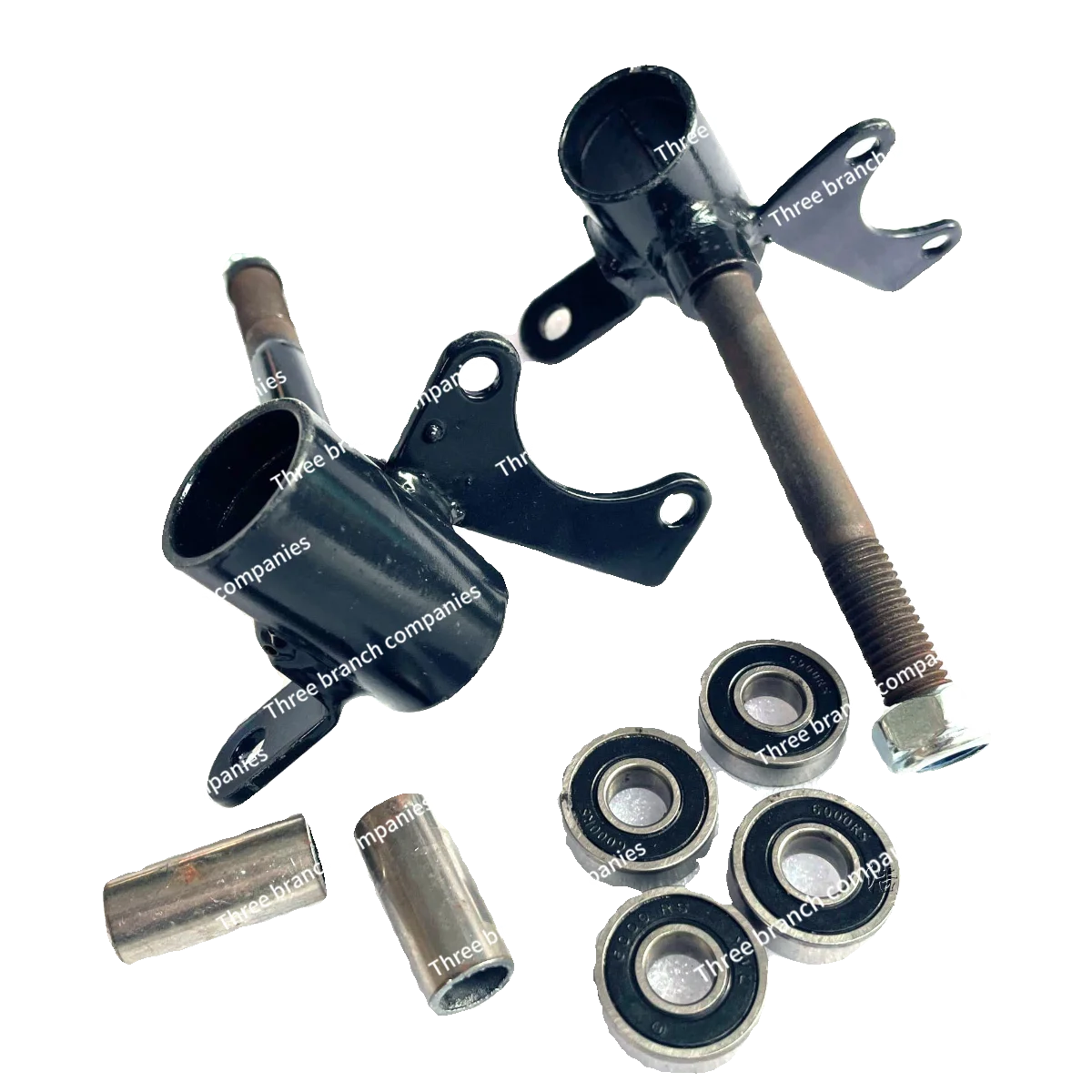 

Electric motorcycle small four-wheel ATV accessories front croissant steering knuckle shaft thickness 10MM/12MM