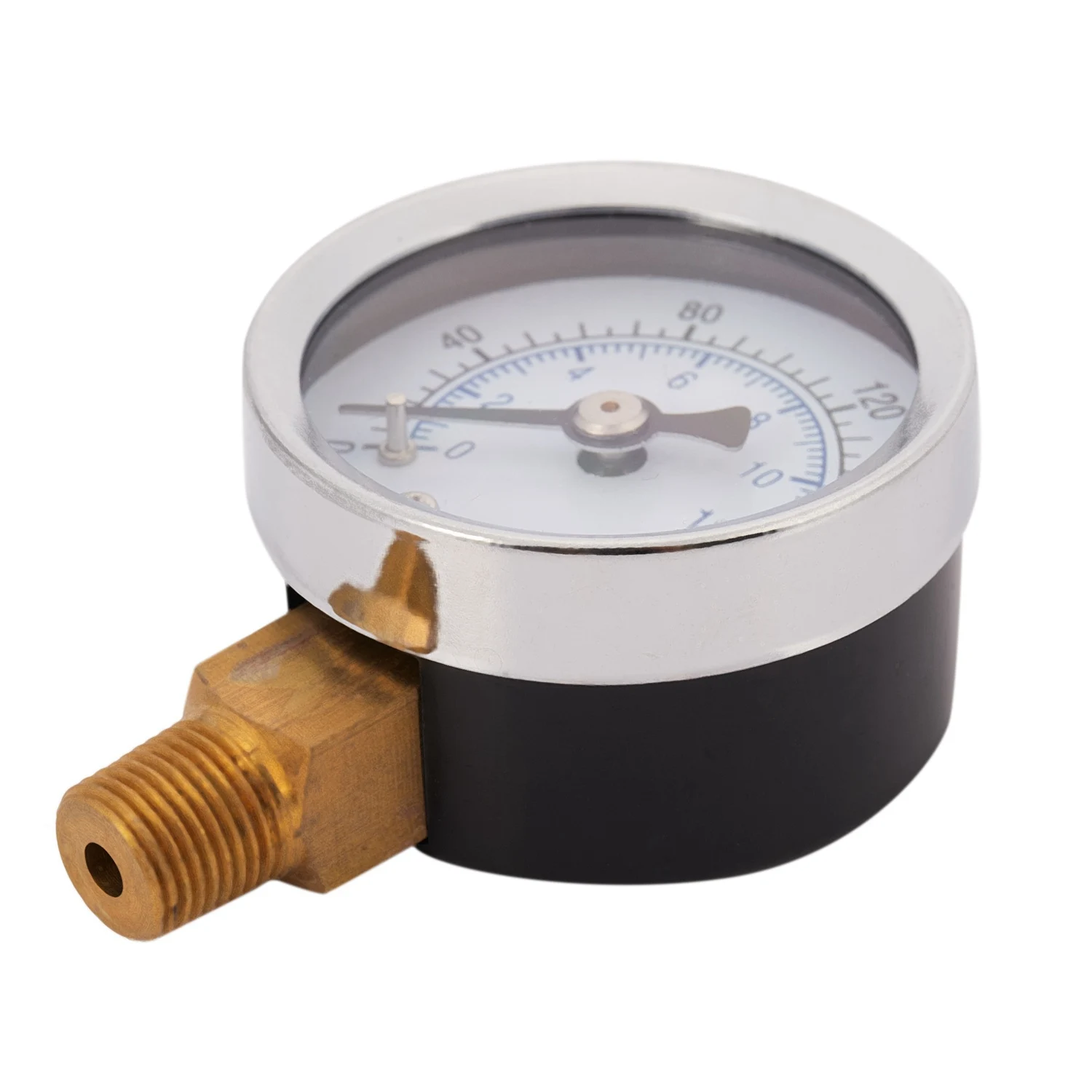 Ts-40-14 Bar 0-200 Psi 0-14 Bar Pressure Gauge 1/8 Male Npt Pressure Gauge Air Compressor Hydraulic Vacuum Gauge Manometer