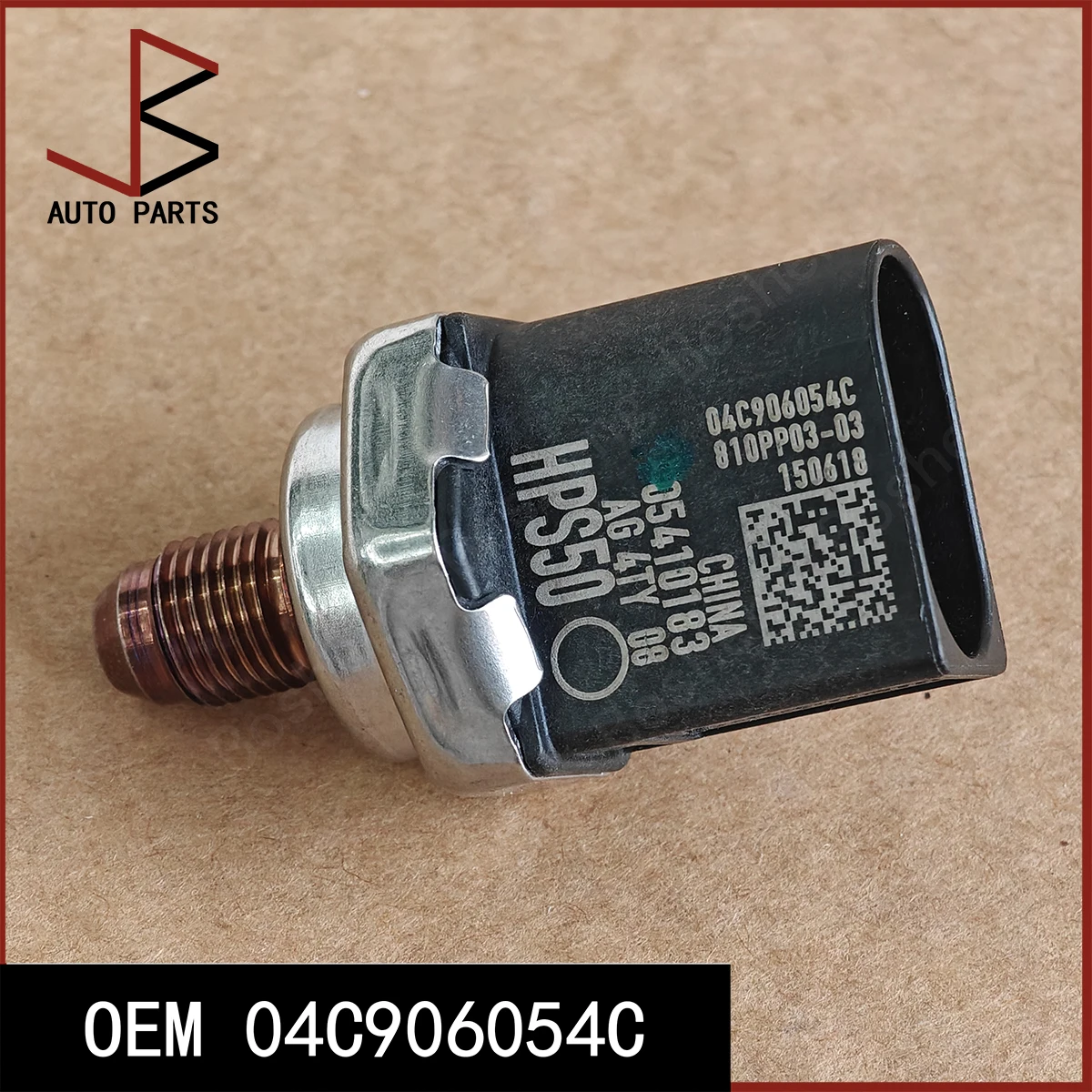 

OEM 04C906054C Fuel Pressure Sensor For Audi A3 Q2 for VW Golf 7 Seat Arona Seat Leon Seat Ibiza 5 Seat Ateca Skoda
