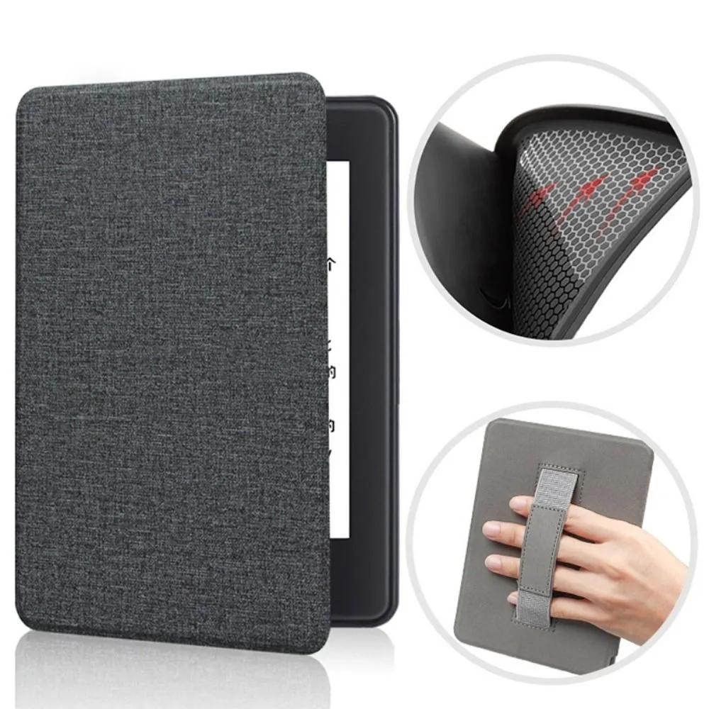 TPU Colorsoft Case Soft with Hand Support eReader Cover Auto Wake/Sleep for Kindle Paperwhite 2024 7 inch (12th Generation)