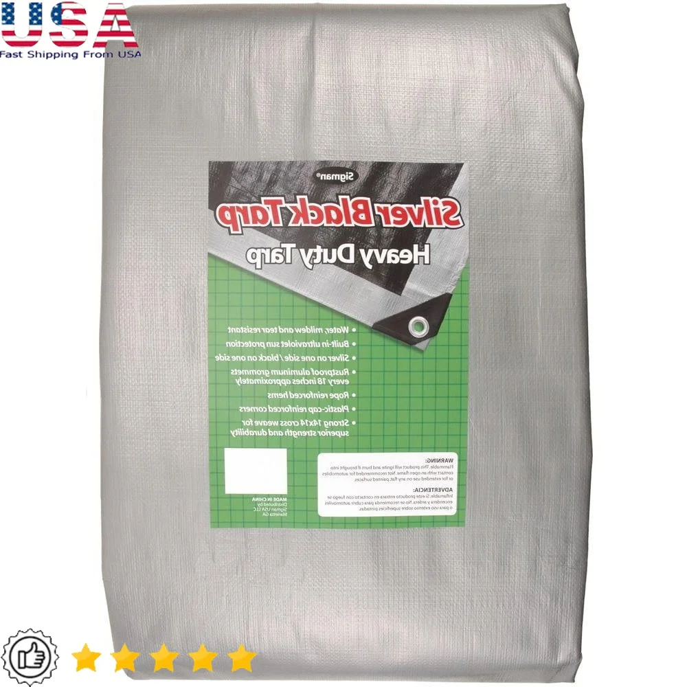 bache-robuste-10x20-argent-noir-resistant-aux-uv-œillets-reversibles-et-etanches-ourlets-renforces-couverture-d'ombrage-pour-auvent-de-construction