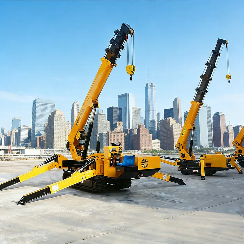 Customized 3 Ton 16m Telescopic Spider Crane – High Reach for Airport Maintenance & Lighting Work, Factory Price