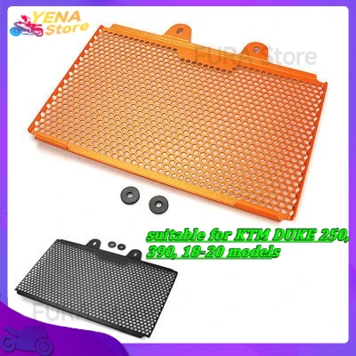 

Motorcycle radiator guard grille cover protector water tank guard accessory suitable for KTM DUKE 250, 390, 18-20 models