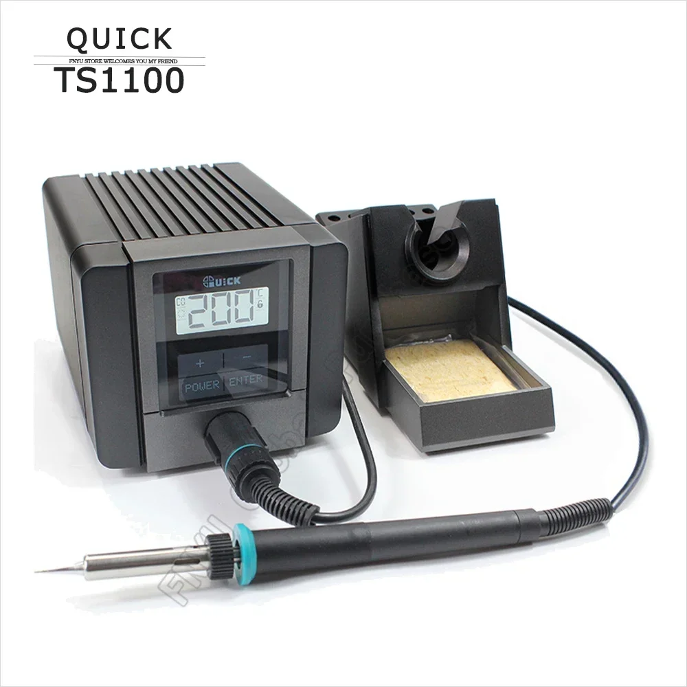 Quick TS1100 Digital Display Lead-free Welding Station 90W Intelligent Constant Temperature Anti-static Adjustable Temperature