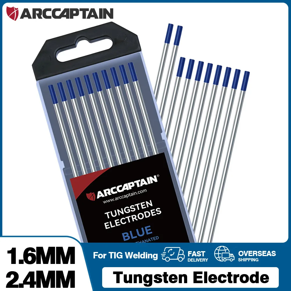 ARCCAPTAIN Tungsten Electrode Professional TIG Welding Tungsten Electrode Welding Rod 175mm/7