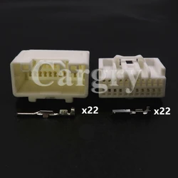 1 Set 22P 7282-5834 7283-5834 Automobile Low Power Cable Connector AC Assembly Car Male Plug Female Socket Auto Accessories