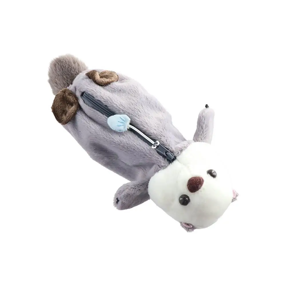 

Enhydra Lutris плюшевая кукла-карандаш на молнии сумка для ручек в форме животного косметичка портмоне косметичка милая сумка для хранения студенческая