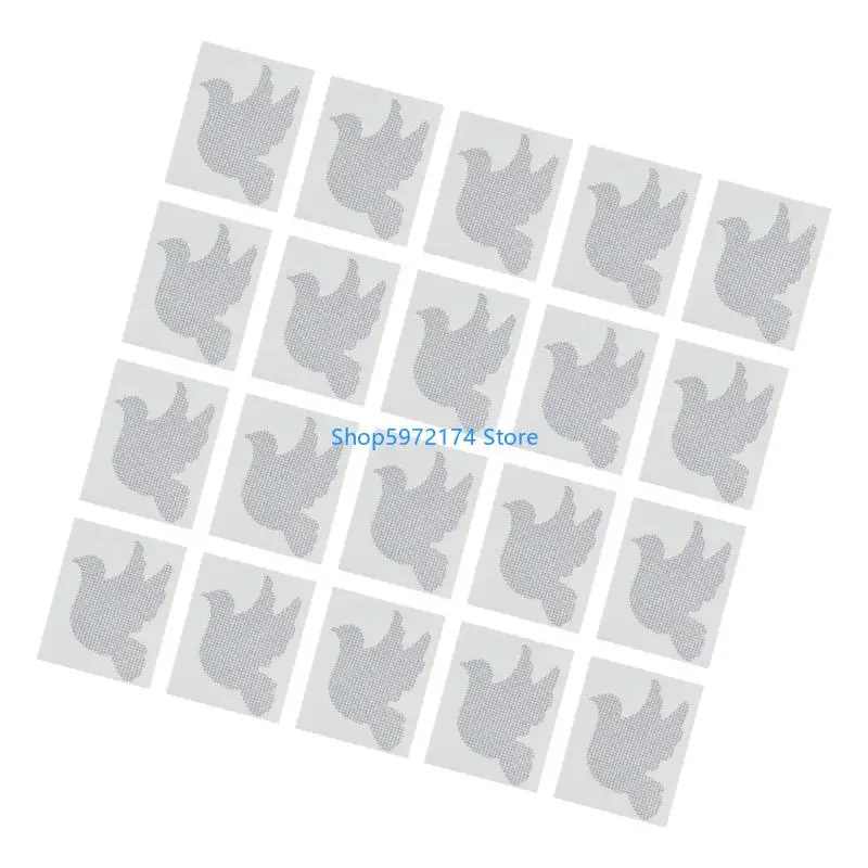 Y3NB Adhesive Screen Repair Cover Set with Glass Fiber Weave Count