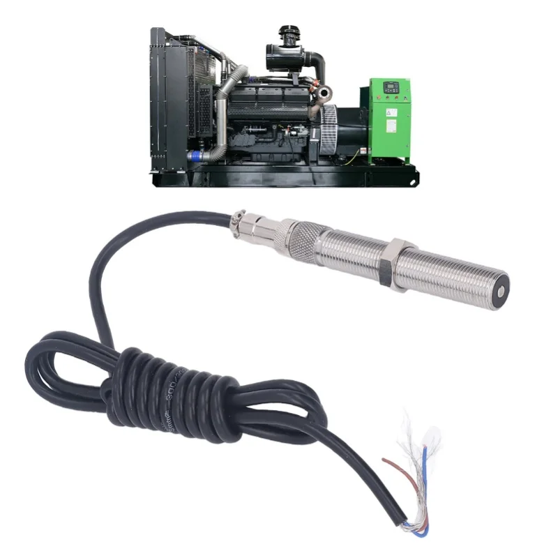 Revolution Speed Sensor 5/8 18UNF 2A L80mm Thread 1.5m Harness MPU Magnetic Pickup Speed Sensor For Cummins