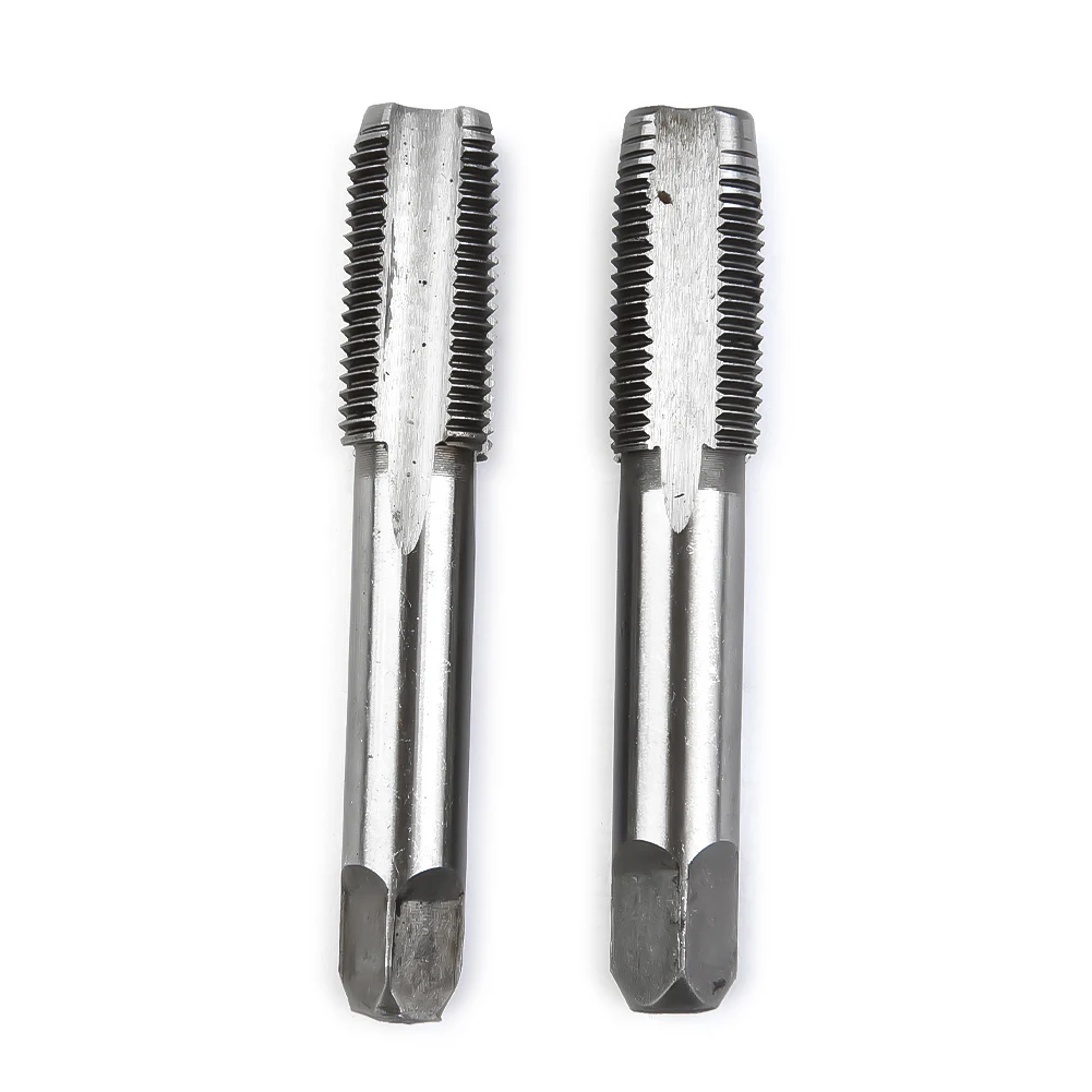 2Pcs Right Hand Thread Tap Straight Fluted Fine Threaded Metric Hand Tap M12 M14 M16 18 M20 1.5mm Hand Tools