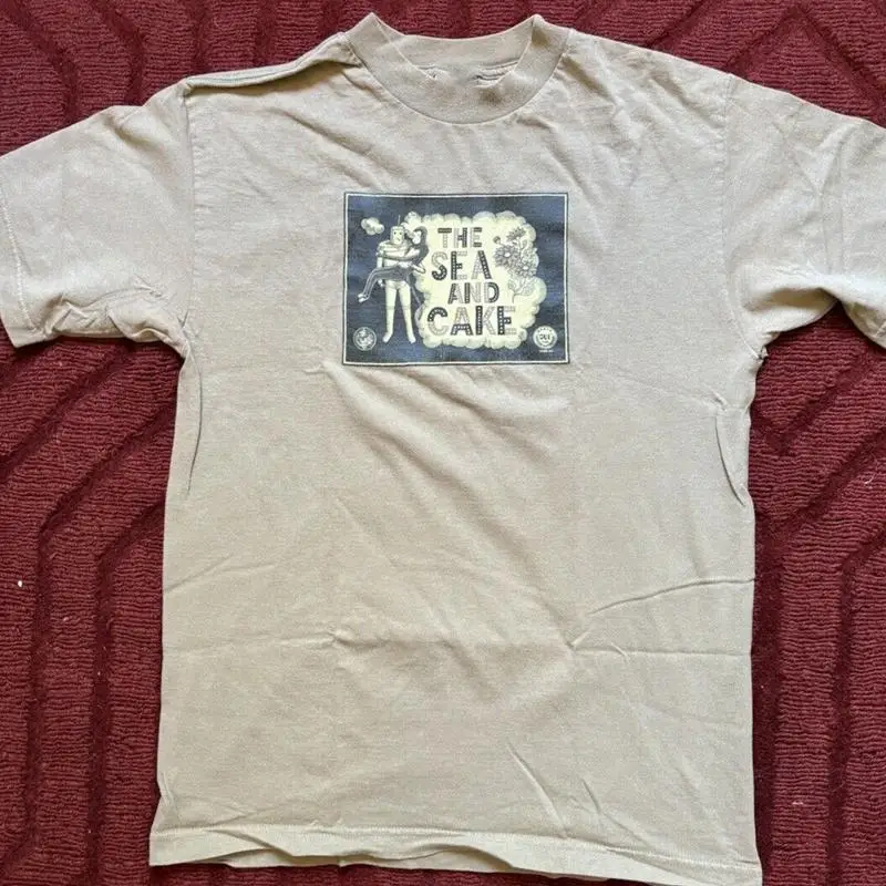 The Sea And Cake Oui Tour Band T Shirt Adult Sand Cotton Mc450