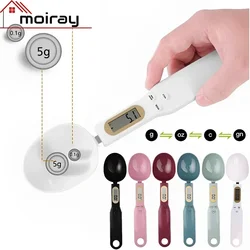 500g 0.1g Electronic Kitchen Scale LCD Digital Measuring Food Flour Digital Spoon Scale Mini Kitchen Tool for Milk Coffee Scale