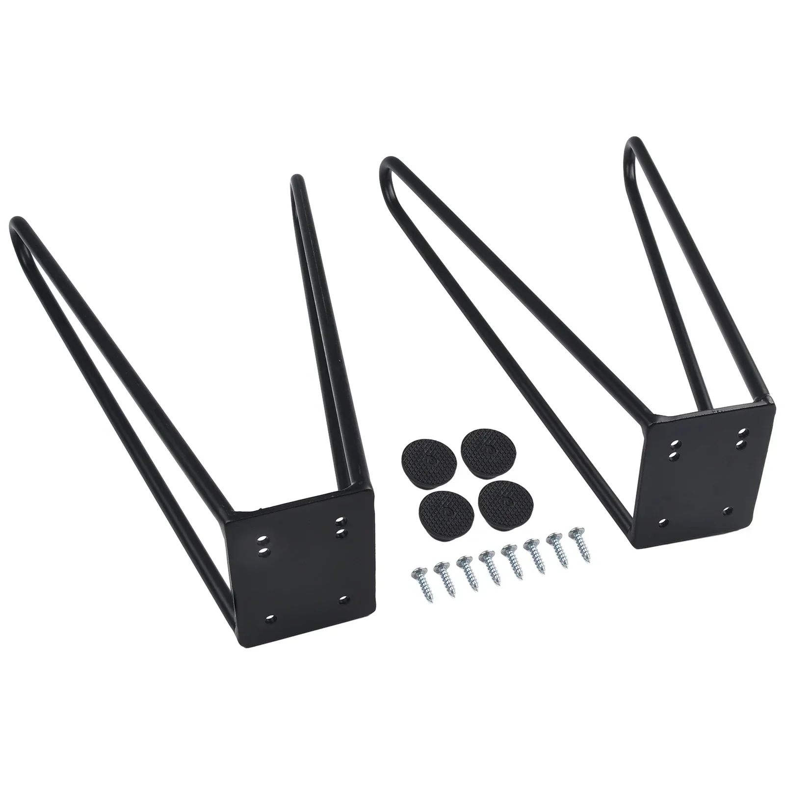 طاولة الساق Tablefoot 1 زوج معدات التخييم المعدنية أرجل قطع الأثاث القابلة للطي لوح التزلج مكاتب القدم طاولات القهوة