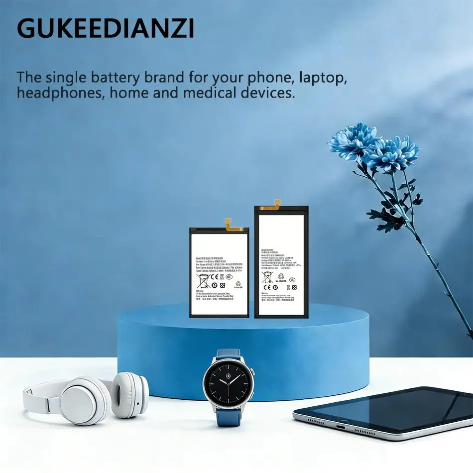 

Аккумулятор для мобильного телефона Samsung Galaxy Z Fold 4 5G EB-BF936ABY+BF937ABY, 2060 мАч + 2340 мАч, с длительным сроком службы