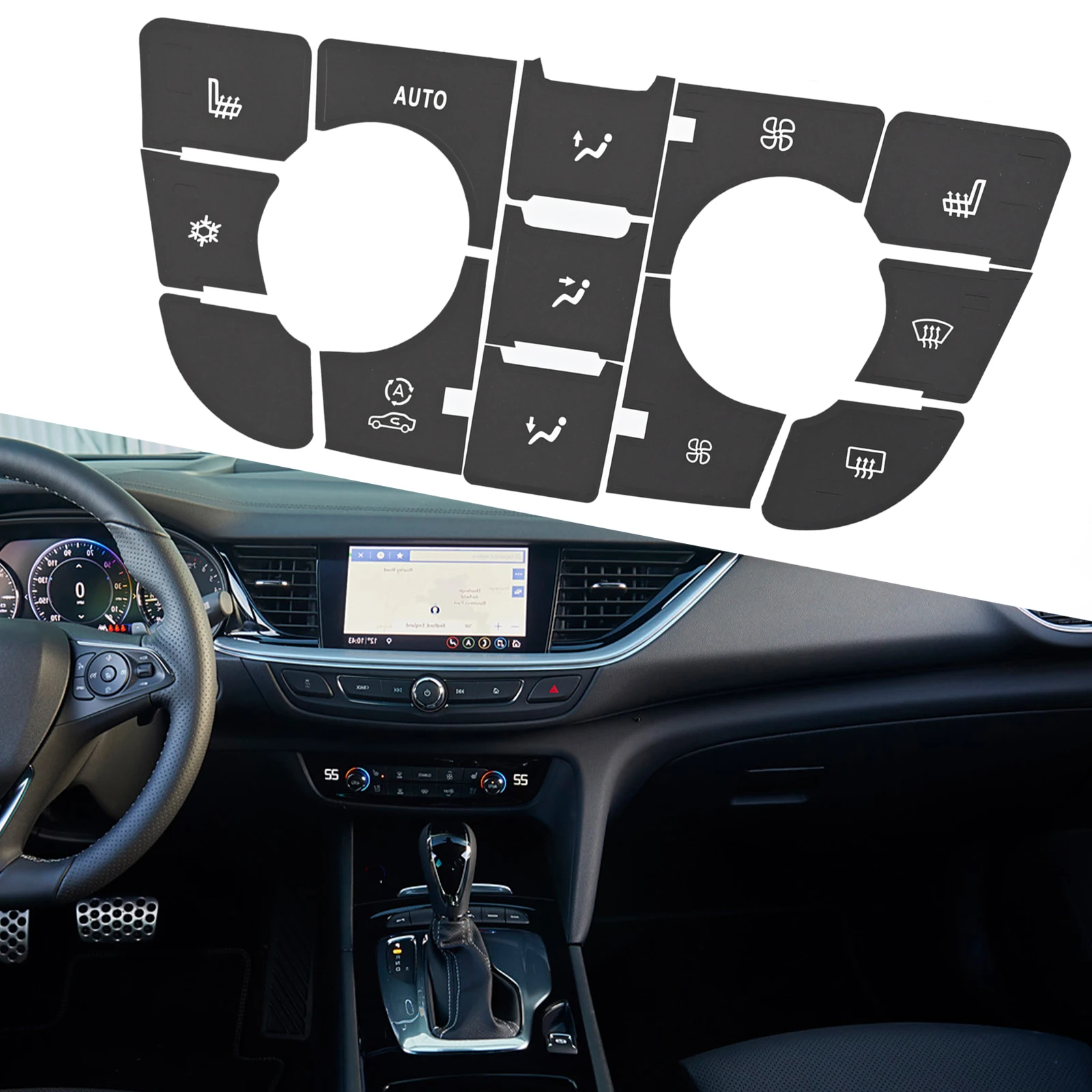 Decals Stickers Easy Installation Fixing Parts Radio Spare Accessories Brand New For Opel Astra J For Vauxhall