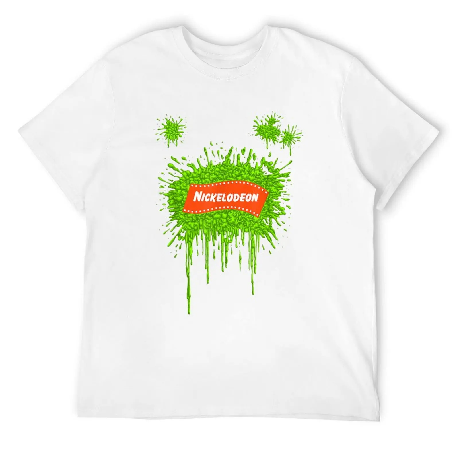 

Nickelodeon Slime Splat T-Shirt Luxury man blacks plus sizes custom shirt heavyweight t shirts for men