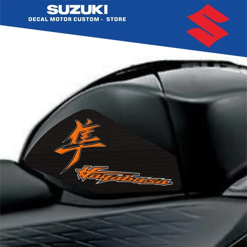 front fork sticker waterproof Fuel Tank Non-slip  Traction Side Pad Knee Grip Decal Protective Stickers  For SUZUKI Hayabusa 21