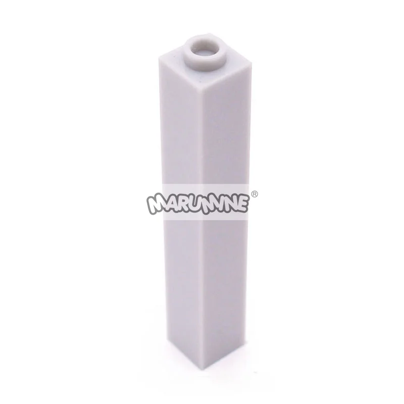 Marumine 20 Stück MOC-Steine 2453 1 x 1 x 5 hohe Würfel, klassische Bausteine, Stadthaus, DIY-Konstruktion, Großzubehör, Teile
