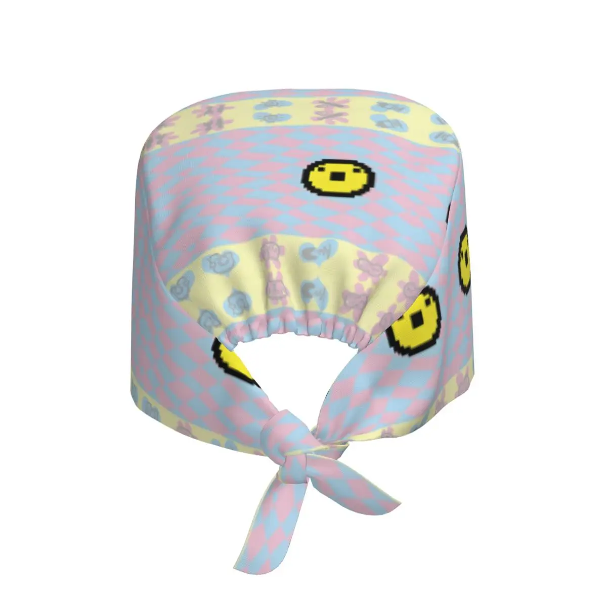 커스텀 다마고치 만화 의료진 스크럽 모자 유니섹스 의사 간호사 수술용 캡 스크럽 캡